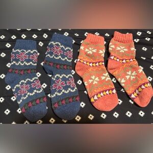 Socks colorful- shorter outdoor or boot socks-